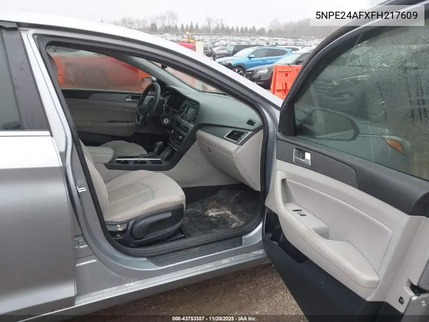 5NPE24AFXFH217609 2015 Hyundai Sonata Se