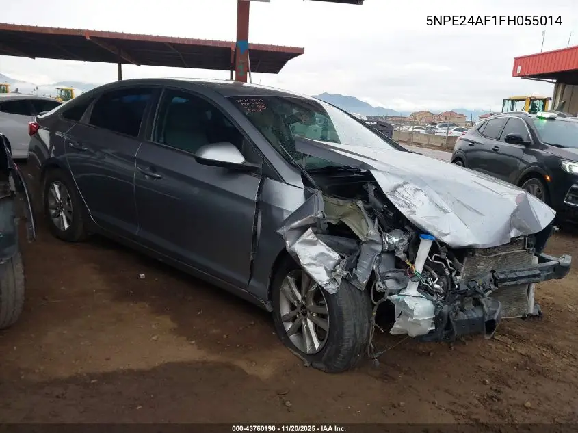 5NPE24AF1FH055014 2015 Hyundai Sonata Se