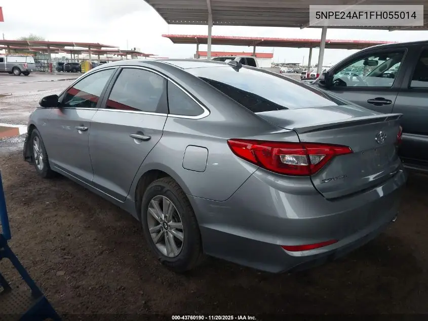 5NPE24AF1FH055014 2015 Hyundai Sonata Se