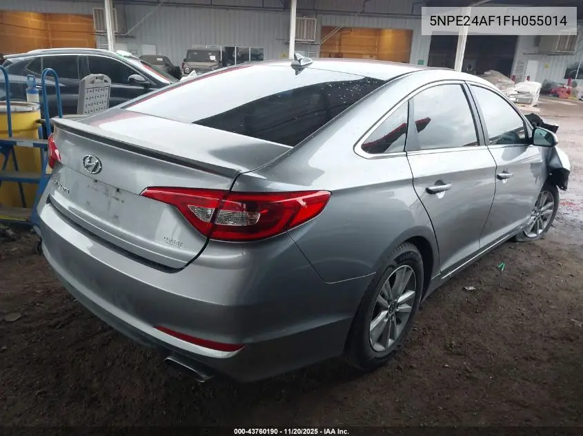 5NPE24AF1FH055014 2015 Hyundai Sonata Se