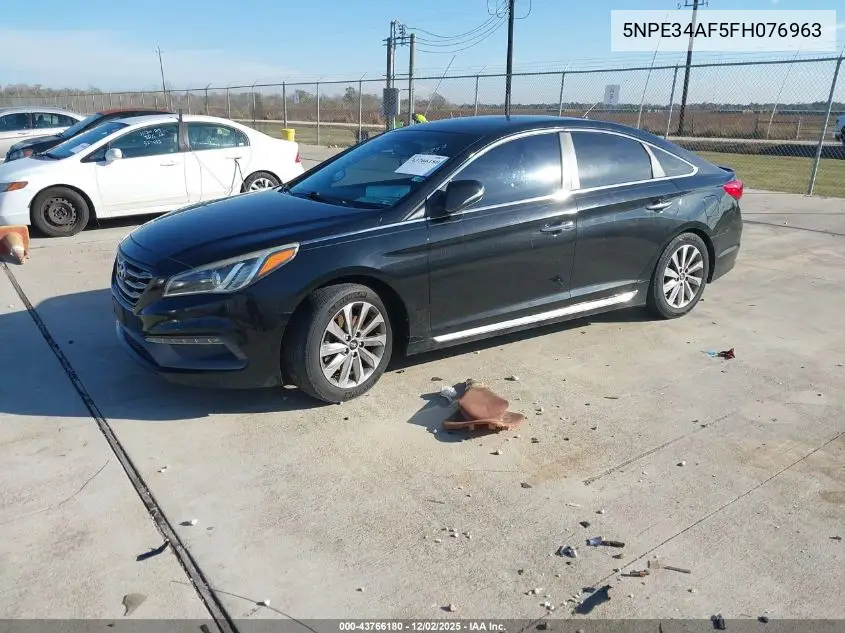 5NPE34AF5FH076963 2015 Hyundai Sonata Sport