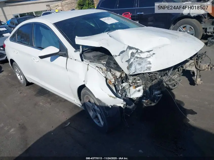 5NPE24AF4FH018507 2015 Hyundai Sonata Se