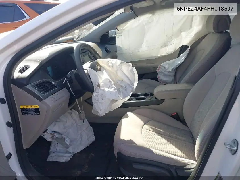 5NPE24AF4FH018507 2015 Hyundai Sonata Se
