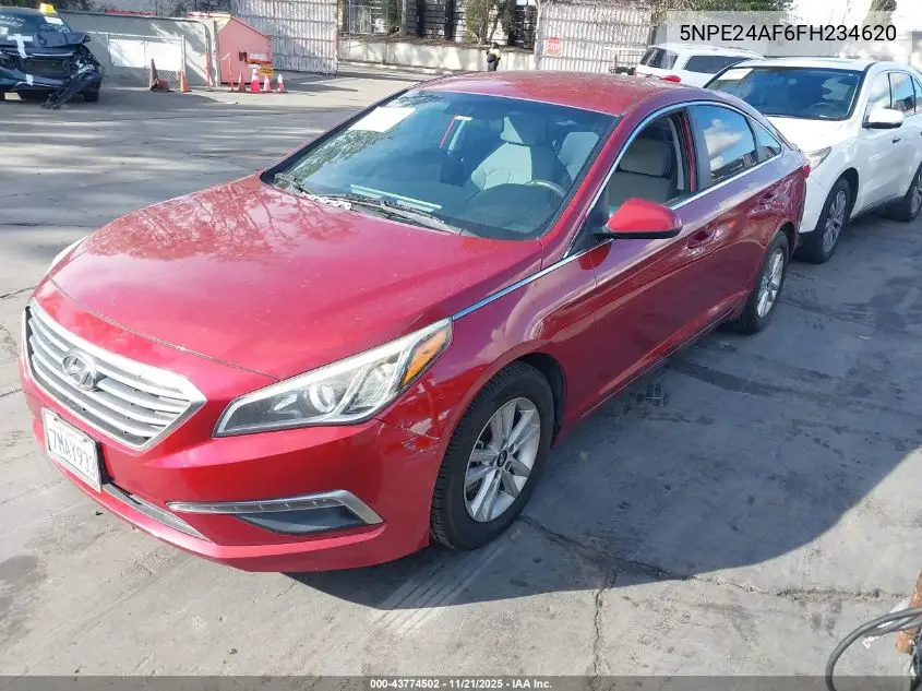 5NPE24AF6FH234620 2015 Hyundai Sonata Se