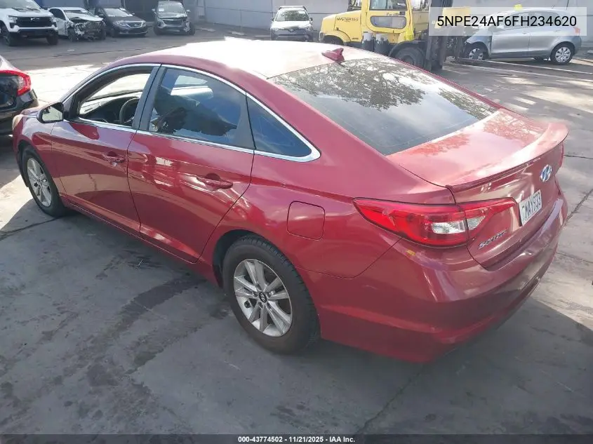 5NPE24AF6FH234620 2015 Hyundai Sonata Se