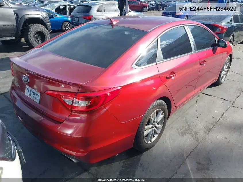 5NPE24AF6FH234620 2015 Hyundai Sonata Se