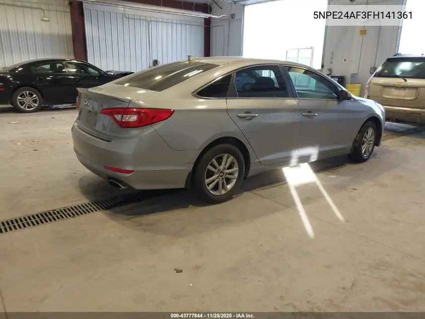 5NPE24AF3FH141361 2015 Hyundai Sonata Se