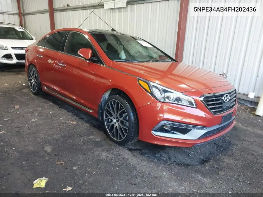 5NPE34AB4FH202436 2015 Hyundai Sonata Limited 2.0T
