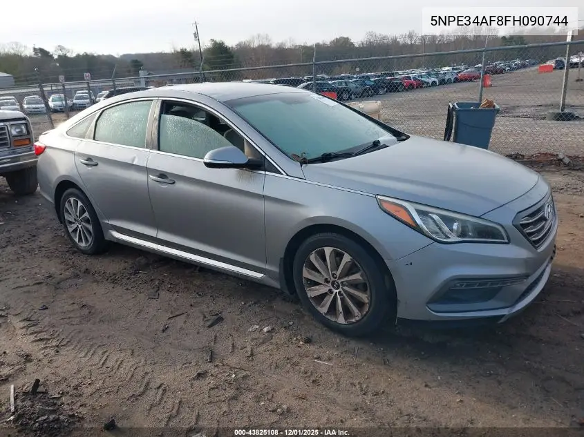 5NPE34AF8FH090744 2015 Hyundai Sonata Sport