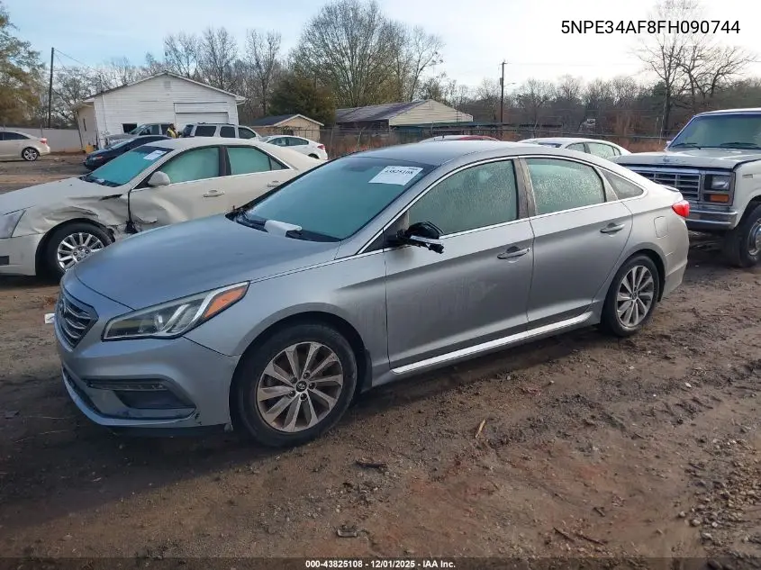 5NPE34AF8FH090744 2015 Hyundai Sonata Sport