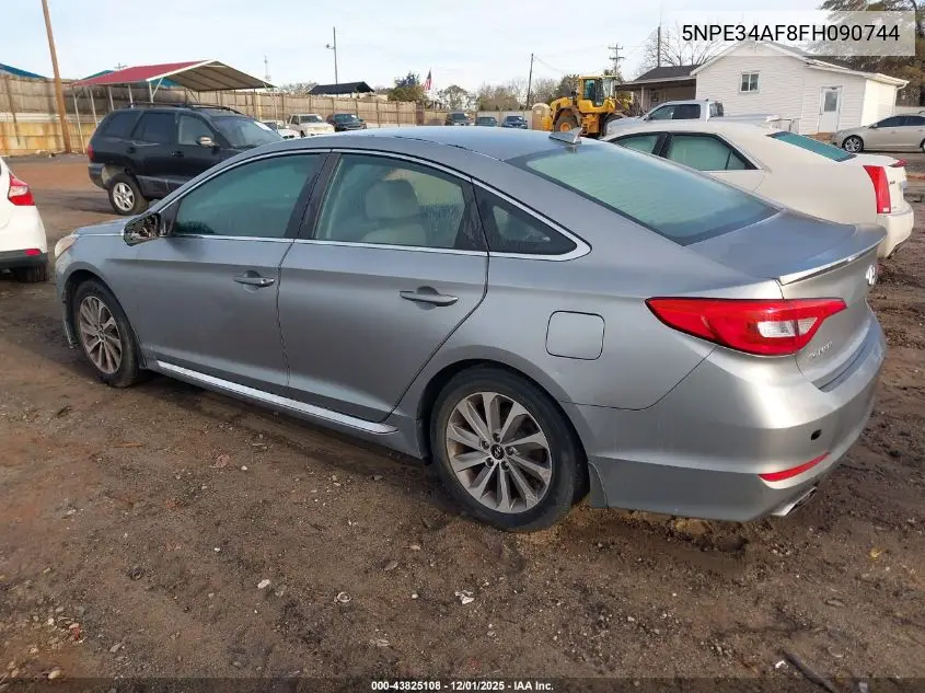 5NPE34AF8FH090744 2015 Hyundai Sonata Sport