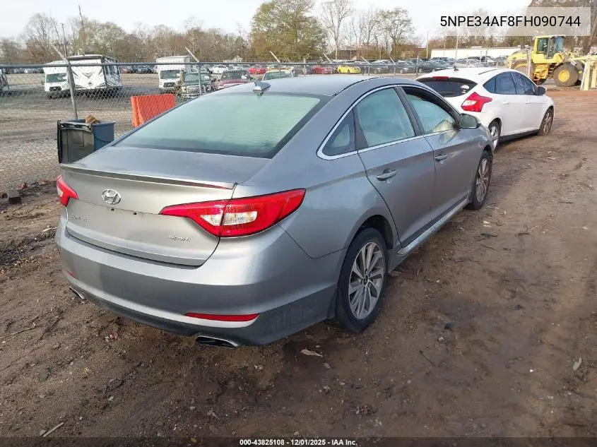 5NPE34AF8FH090744 2015 Hyundai Sonata Sport