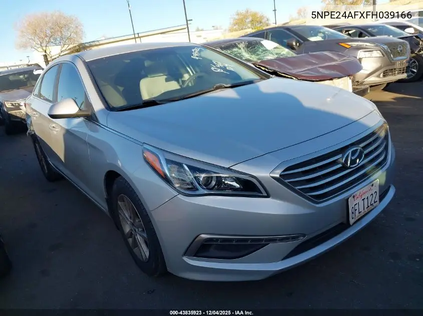 5NPE24AFXFH039166 2015 Hyundai Sonata Se