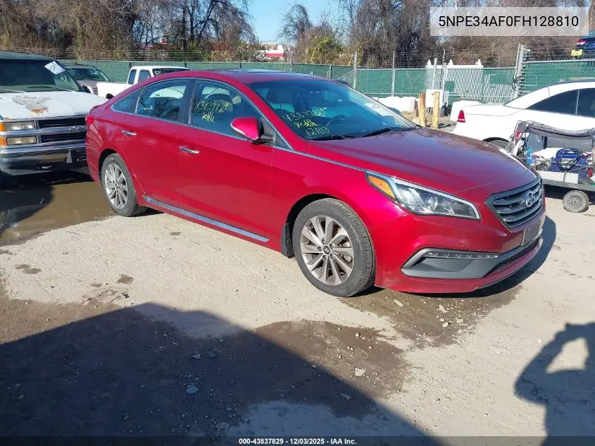 5NPE34AF0FH128810 2015 Hyundai Sonata Sport