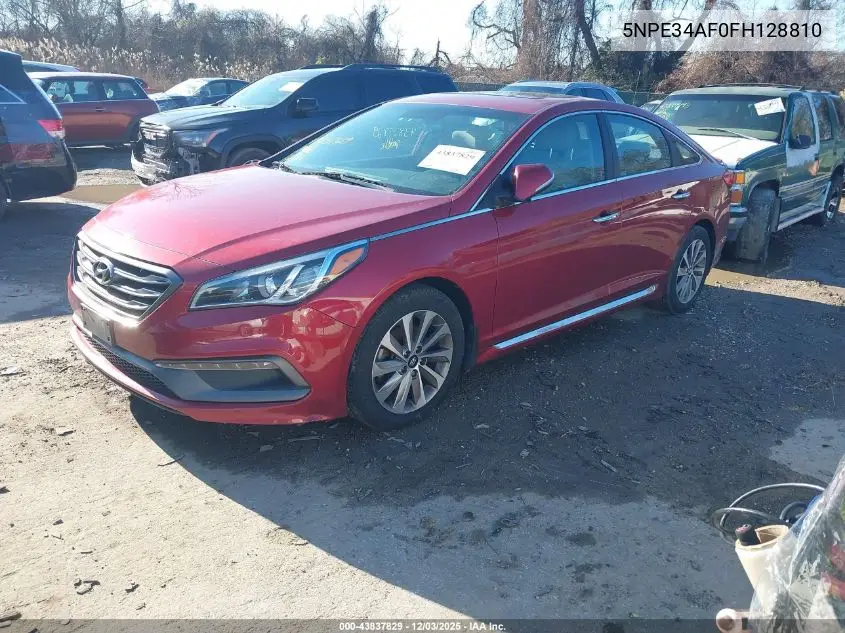 5NPE34AF0FH128810 2015 Hyundai Sonata Sport