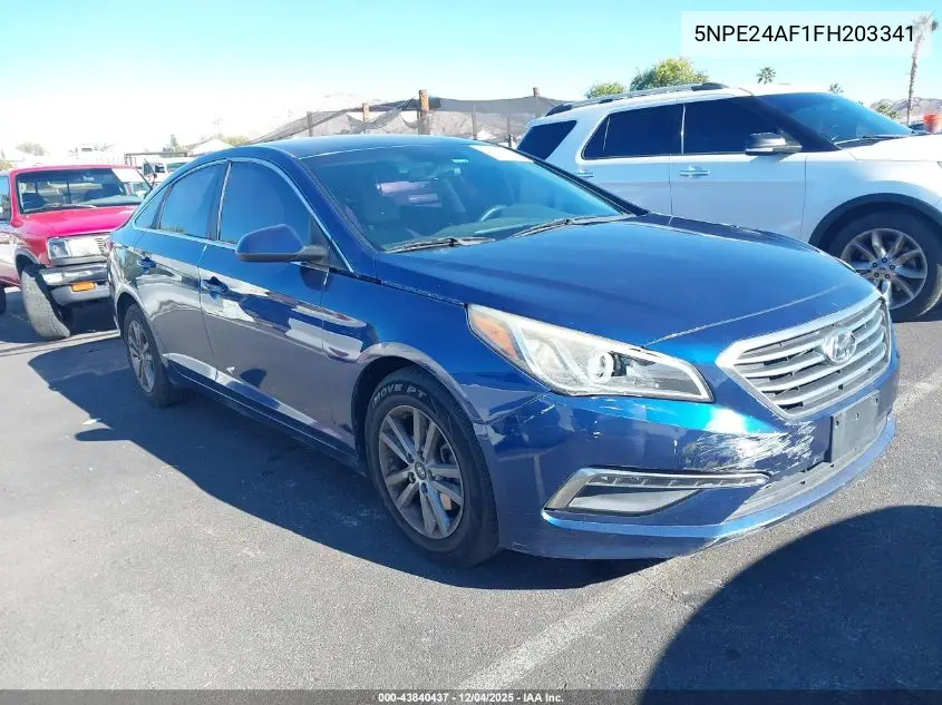 5NPE24AF1FH203341 2015 Hyundai Sonata Se