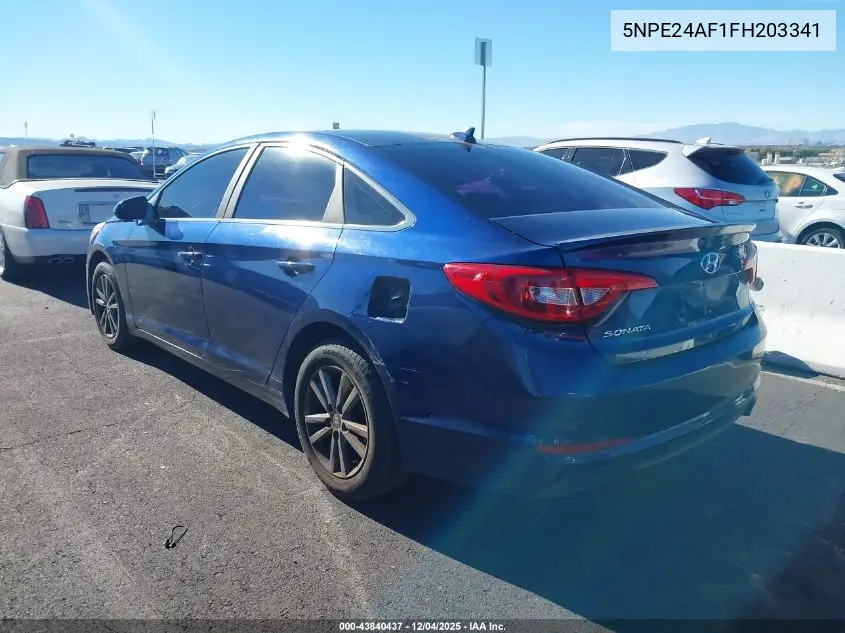 5NPE24AF1FH203341 2015 Hyundai Sonata Se