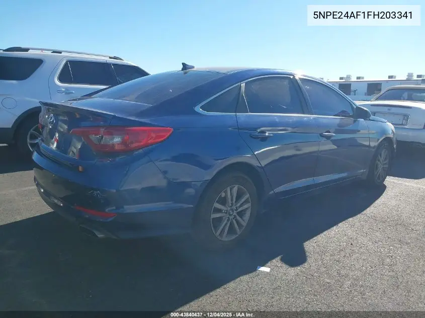 5NPE24AF1FH203341 2015 Hyundai Sonata Se