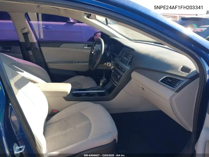 5NPE24AF1FH203341 2015 Hyundai Sonata Se