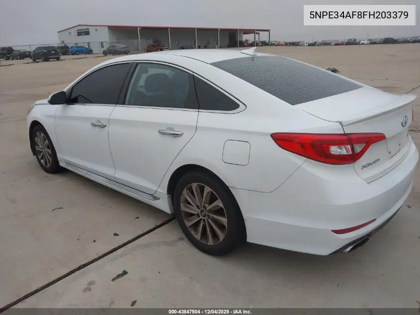 5NPE34AF8FH203379 2015 Hyundai Sonata Sport