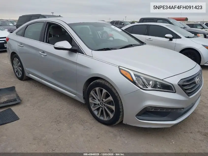 5NPE34AF4FH091423 2015 Hyundai Sonata Sport