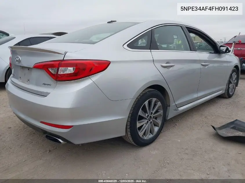 5NPE34AF4FH091423 2015 Hyundai Sonata Sport