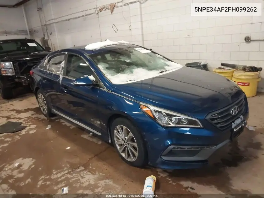 5NPE34AF2FH099262 2015 Hyundai Sonata Sport