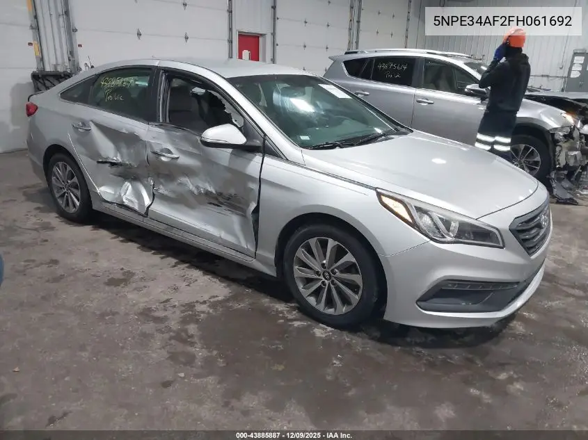 5NPE34AF2FH061692 2015 Hyundai Sonata Sport