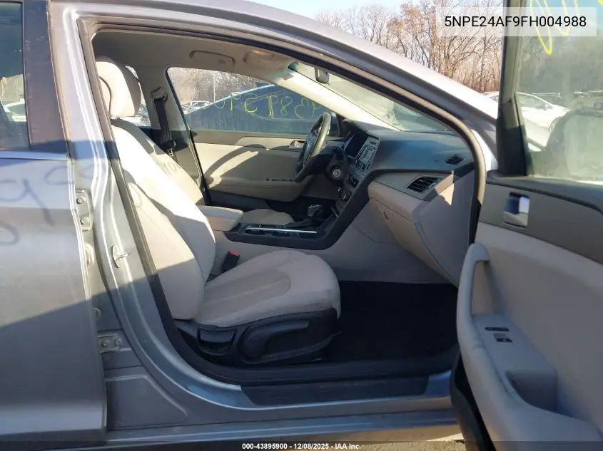 5NPE24AF9FH004988 2015 Hyundai Sonata Se