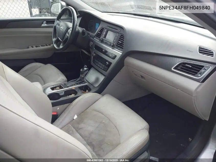 5NPE34AF8FH049840 2015 Hyundai Sonata Sport