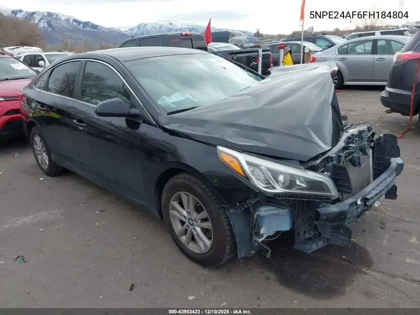 5NPE24AF6FH184804 2015 Hyundai Sonata Se