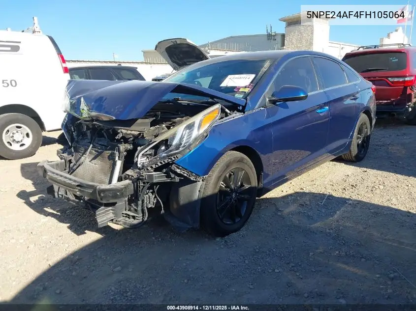 5NPE24AF4FH105064 2015 Hyundai Sonata Se