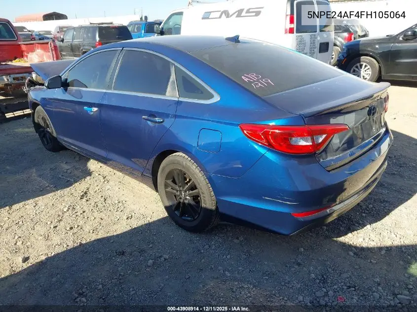 5NPE24AF4FH105064 2015 Hyundai Sonata Se
