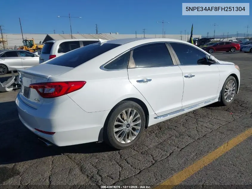 5NPE34AF8FH251304 2015 Hyundai Sonata Limited