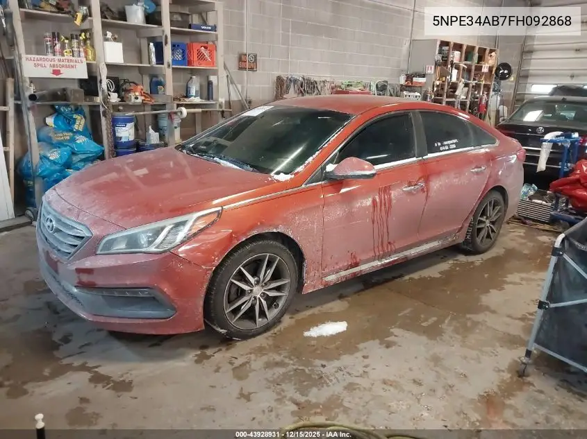 5NPE34AB7FH092868 2015 Hyundai Sonata Sport 2.0T