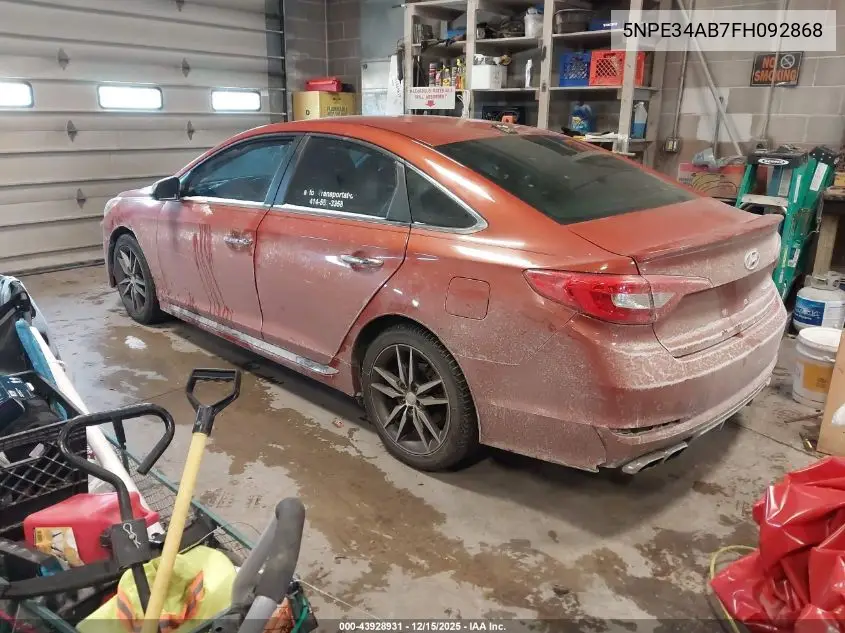 5NPE34AB7FH092868 2015 Hyundai Sonata Sport 2.0T