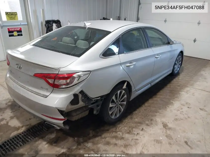 5NPE34AF5FH047088 2015 Hyundai Sonata Sport