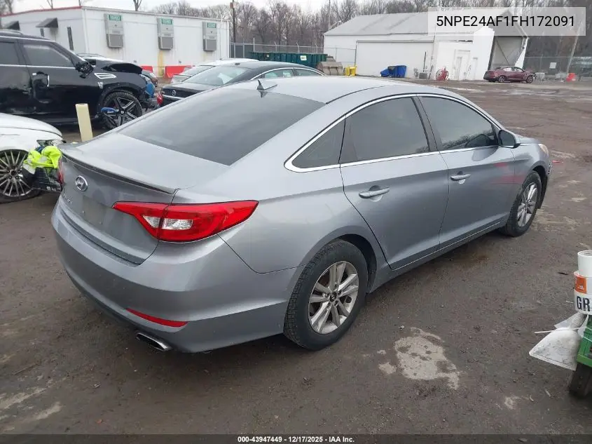 5NPE24AF1FH172091 2015 Hyundai Sonata Se