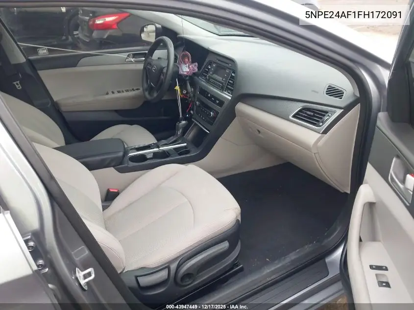 5NPE24AF1FH172091 2015 Hyundai Sonata Se