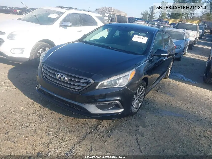 5NPE34AF1FH212814 2015 Hyundai Sonata Sport