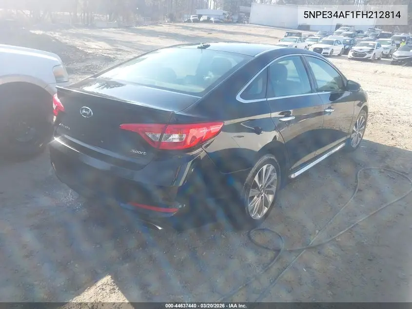 5NPE34AF1FH212814 2015 Hyundai Sonata Sport