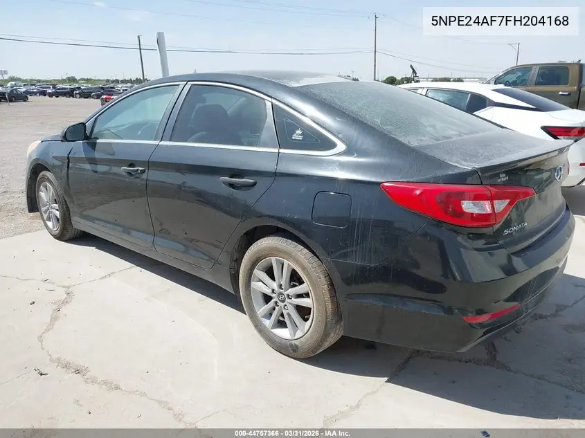 5NPE24AF7FH204168 2015 Hyundai Sonata Se