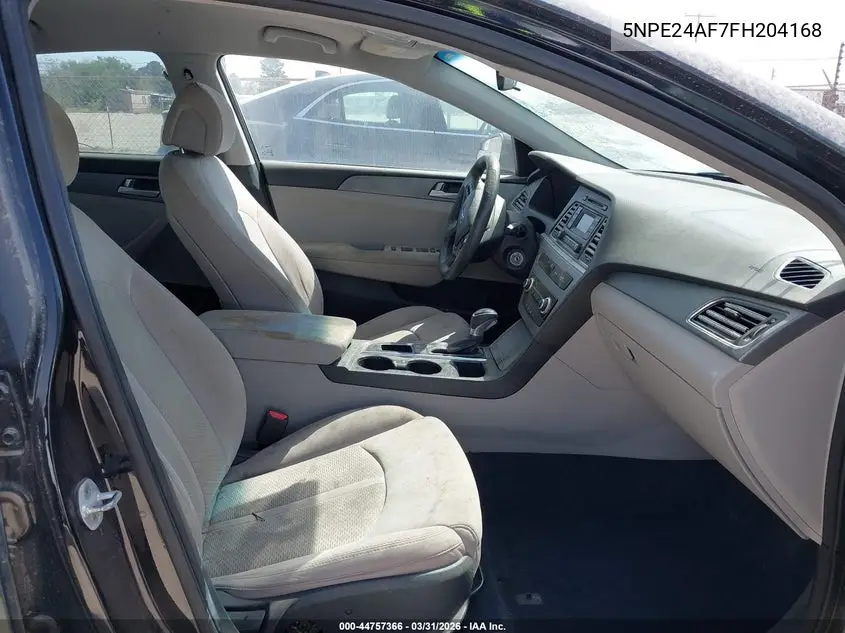 5NPE24AF7FH204168 2015 Hyundai Sonata Se