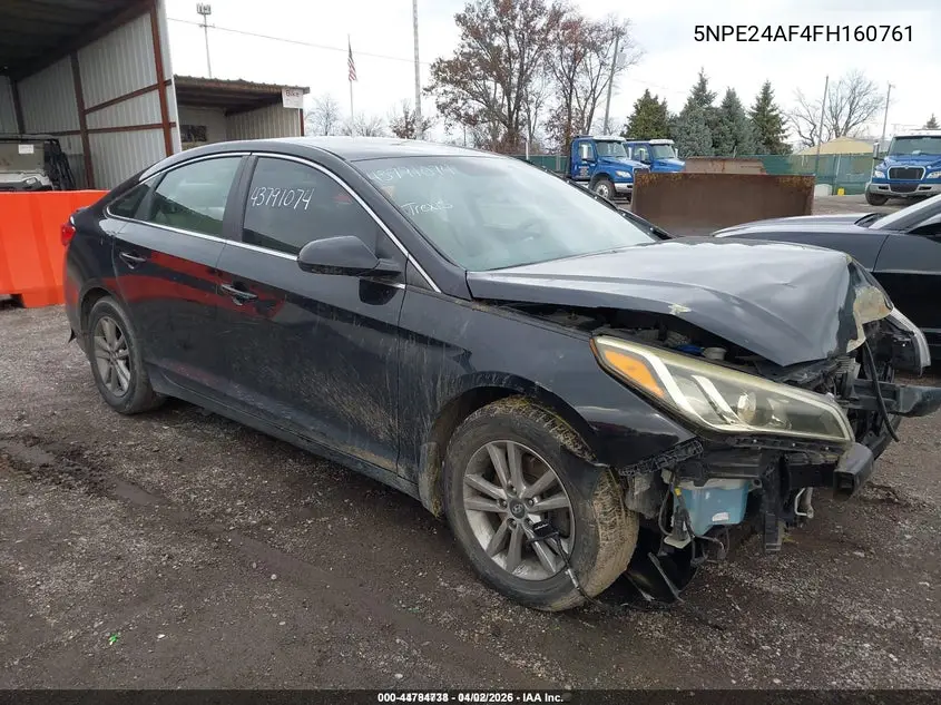 5NPE24AF4FH160761 2015 Hyundai Sonata Se