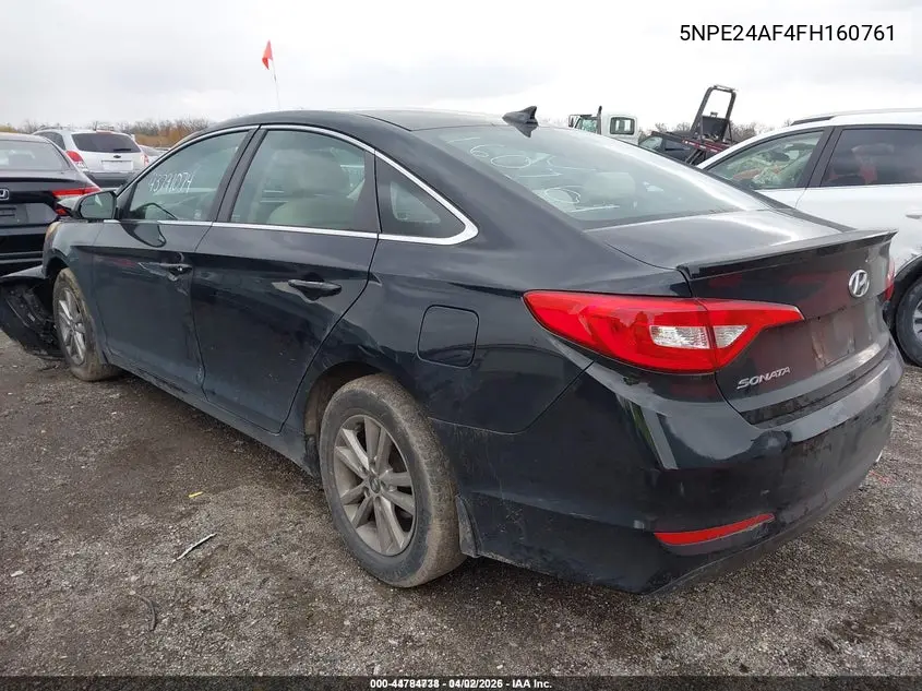 5NPE24AF4FH160761 2015 Hyundai Sonata Se
