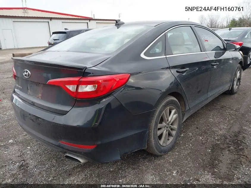 5NPE24AF4FH160761 2015 Hyundai Sonata Se