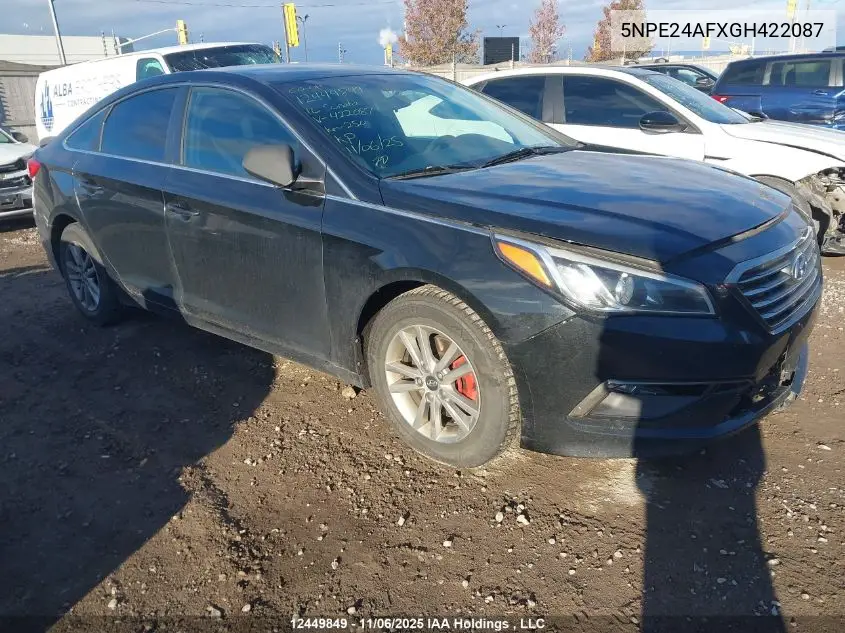 5NPE24AFXGH422087 2016 Hyundai Sonata Gl