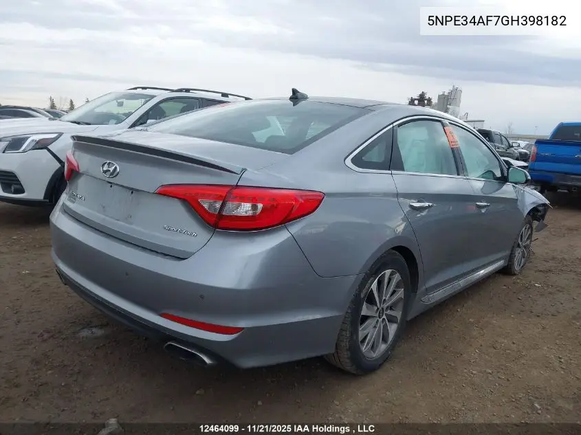 5NPE34AF7GH398182 2016 Hyundai Sonata Sport/Limited