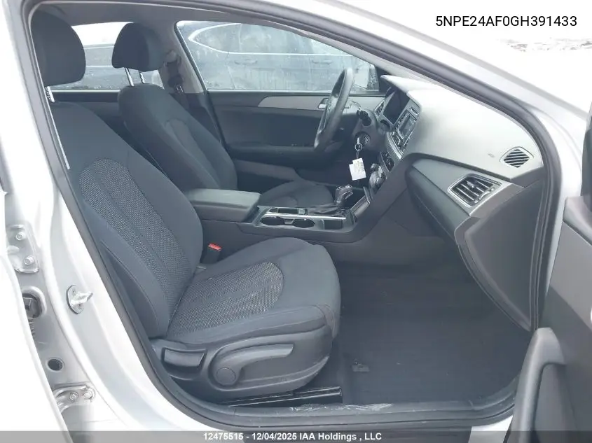 5NPE24AF0GH391433 2016 Hyundai Sonata Gl