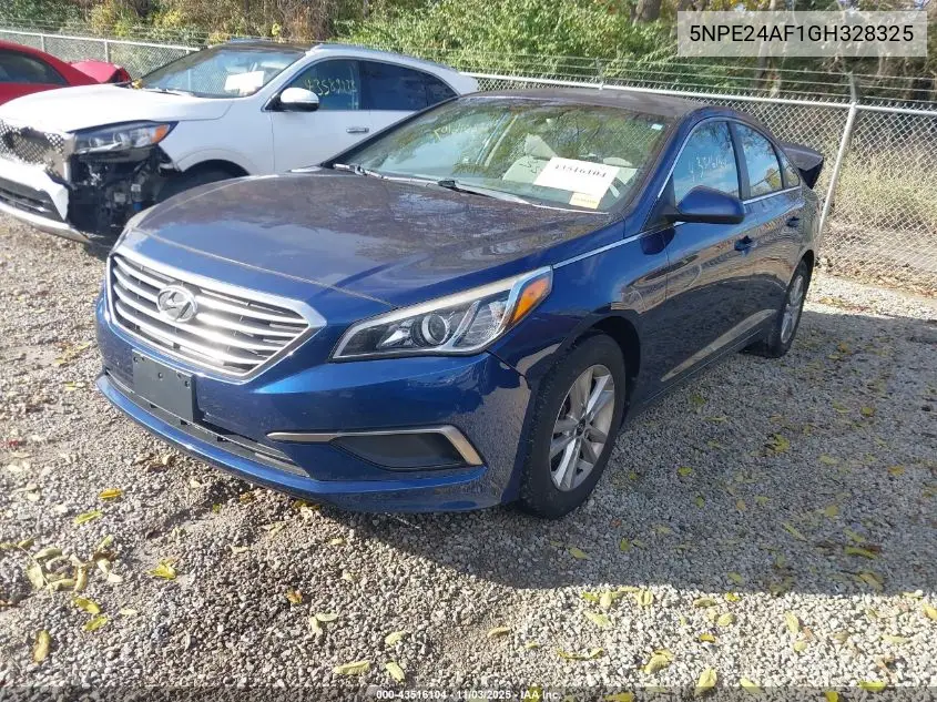 5NPE24AF1GH328325 2016 Hyundai Sonata Se